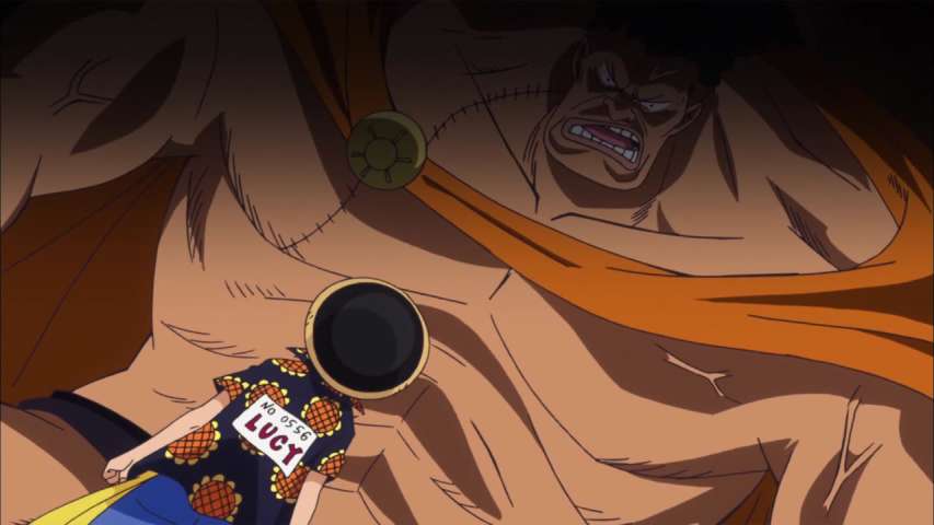 A Blow of Anger! A Giant vs. Lucy!