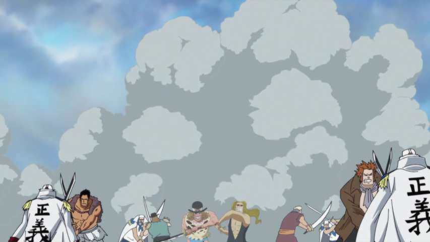 The Great Swordsman Mihawk! Luffy Comes Under the Attack of the Black Sword!