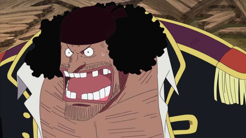 The Most Heinous Power! Blackbeard's Darkness Attacks Ace!