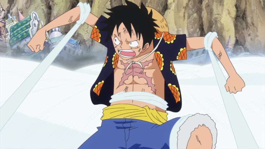 Attack on a Celestial! Luffy's King Kong Gun of Anger!