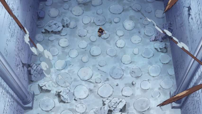 Moving Across the Ground! The Giant Statue Pica's Surprise Maneuver!