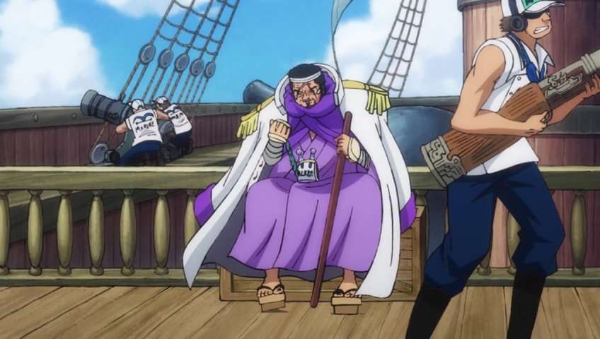 A Legendary Battle! Garp and Roger!