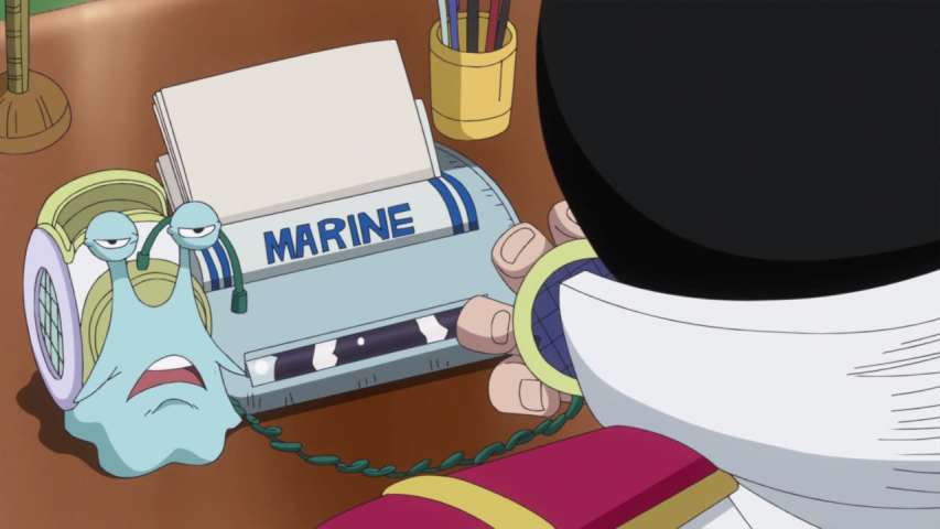 Men's Pride! Luffy vs. Fujitora, Head-to-Head!