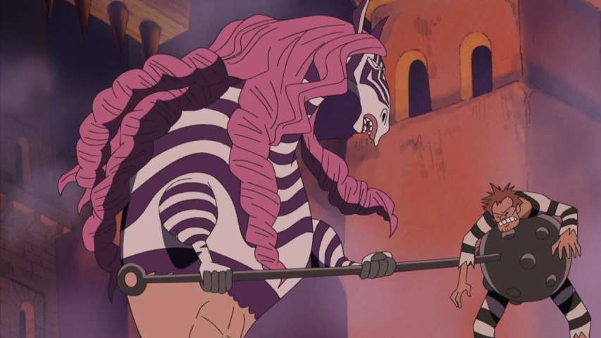 The Dangerous Encounter! Blackbeard and Shiryu of the Rain!