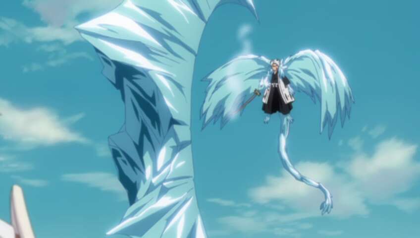 Hitsugaya, the Desperate Hyoten Hyakkaso!