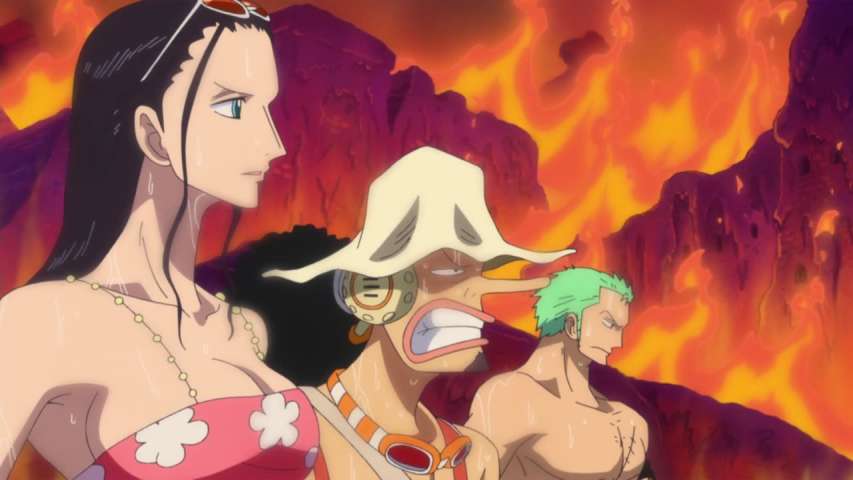 The Straw Hats Stunned! Enter: A Samurai's Horrifying Severed Head!