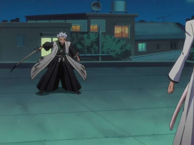 Rukia's Battle Commences! The Freezing White Blade