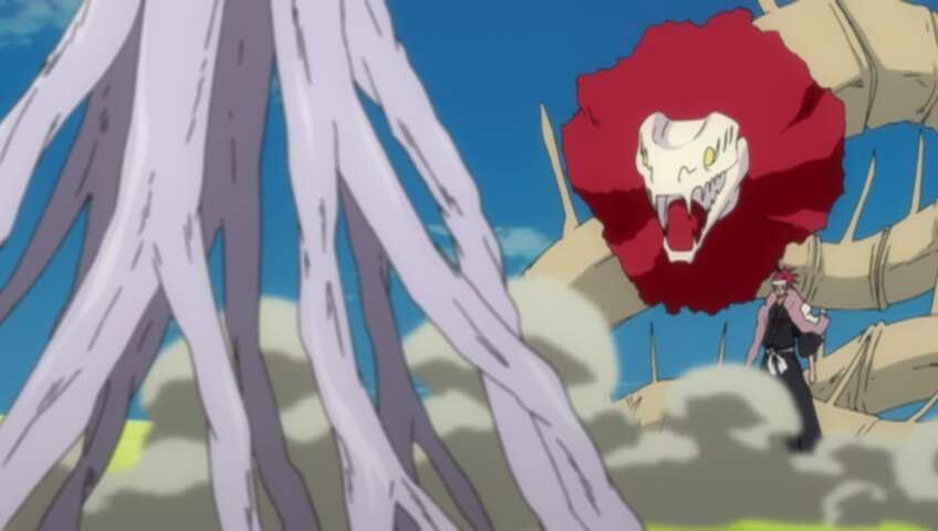 Ichigo and Uryu, Bonded Back to Back