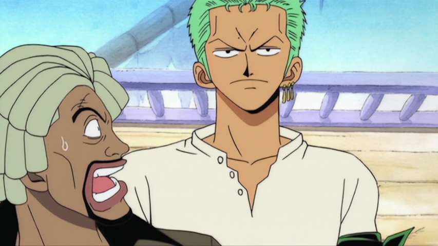 Hawk-Eye Mihawk! The Great Swordsman Zoro Falls At Sea!