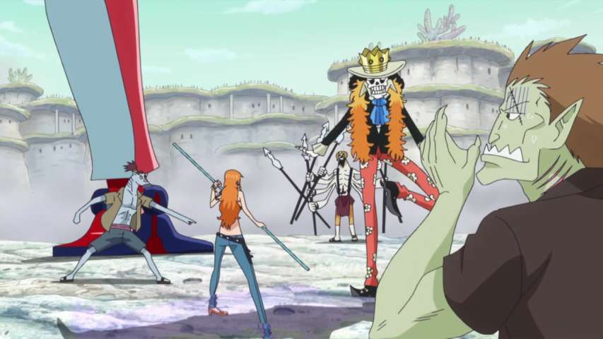 A Massive Confused Fight! The Straw Hats vs. the New Fish-Man Pirates!