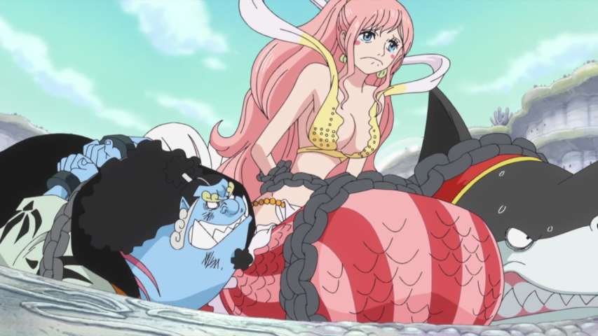 Shirahoshi's Tears! Luffy Finally Shows Up!