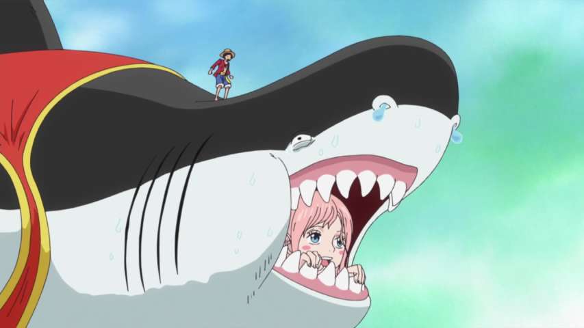 The Battle in the Ryugu Palace! Zoro vs. Hordy!