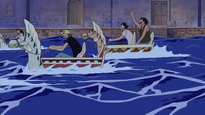 The Steam Whistle Forces Friends Apart! The Sea Train Starts to Run!