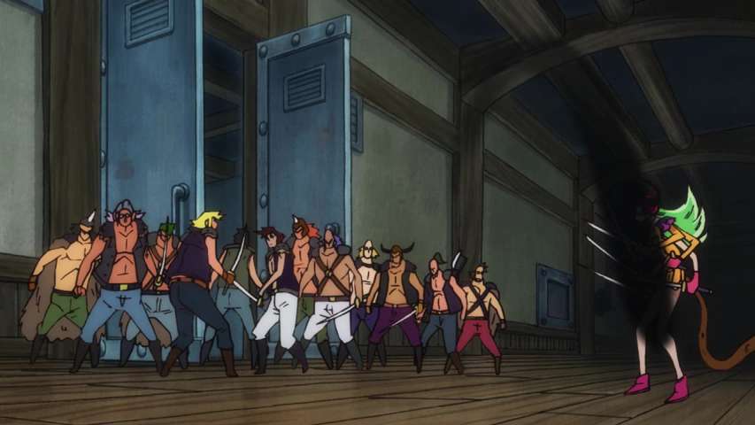 Start Fighting Back! Luffy and the Akazaya Samurai!