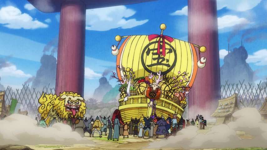 The Coming of the Treasure Ship! Luffytaro Returns the Favor!