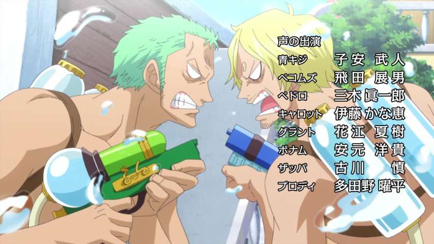 The Devil's Fist! A Show Down! Luffy vs. Grount!